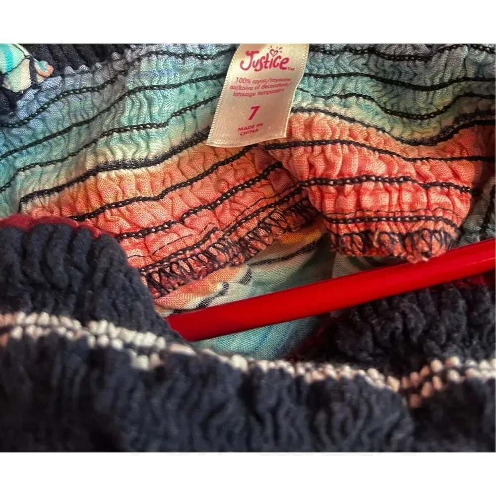 Girls justice striped dress